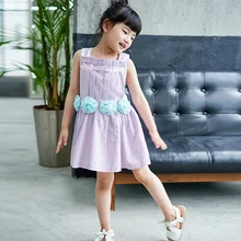 Pettigirl/летние платья для маленьких девочек; платье принцессы для девочек; Детские вечерние платья фиолетового и лавандового цветов; детская одежда; HGD41207-03