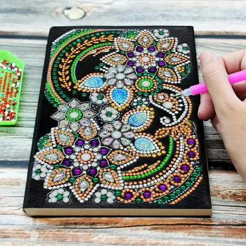 

Hot Sale Diamond Painting Diamond Notebook Shaped5d Diamond Painting A5 Diary Diamond Embroidery Sale Mosaic Picture Gift