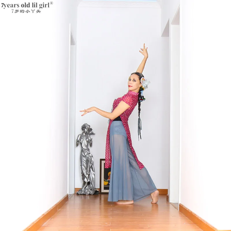 Костюм для танца живота классическая одежда Цыганская юбка CZZ04 |