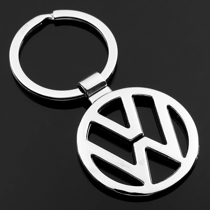 

2019 Car Keychain Accessories Auto Keyring Pendant Part Key Chain Car Styling Key Ring Key Holder Automotive circular Keyfob vw