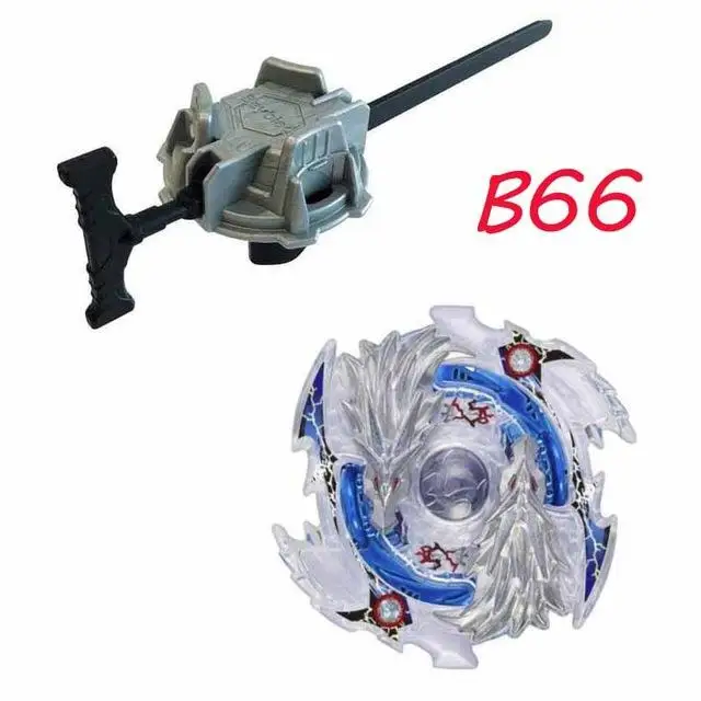 Burst Toys B-117 B-115 с пусковым устройством детский подарок Toupie BEYBLADE burst Металл Fusion Бог волчок Bey Blade лезвия - Цвет: B-66 No box