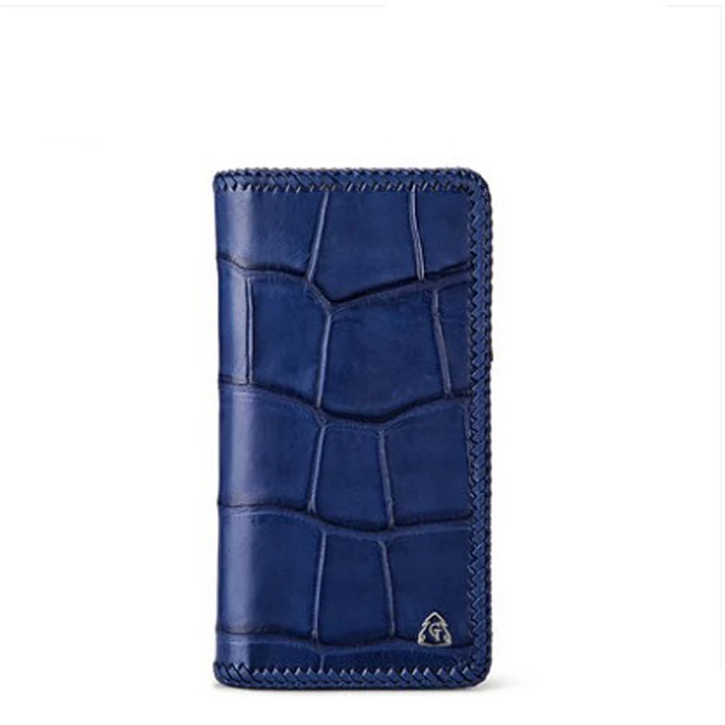 

gete Crocodile handbag Men's 2019 new fashion large-capacity wallet business leather men's clutch bag