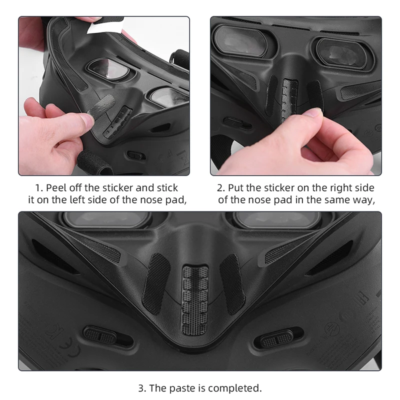 For DJI FPV Combo Drone Goggles V2 Adjustable Breathable Headband Leak-proof Light-shielding Sponge Cover Blindfold Accessories drone accessories