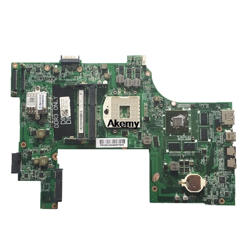 Материнская плата для ноутбука DELL N7110 PC 09NWTG DAV03AMB8E1 full tesed DDR3
