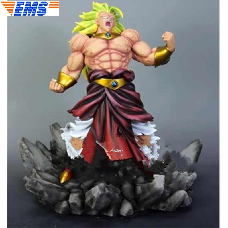 16 "Dragon Ball Z статуя Супер Saiyan бюст Broli полноразмерный портрет Сон Гоку GK экшн Коллекционная модель игрушечная коробка 40 см Z2799