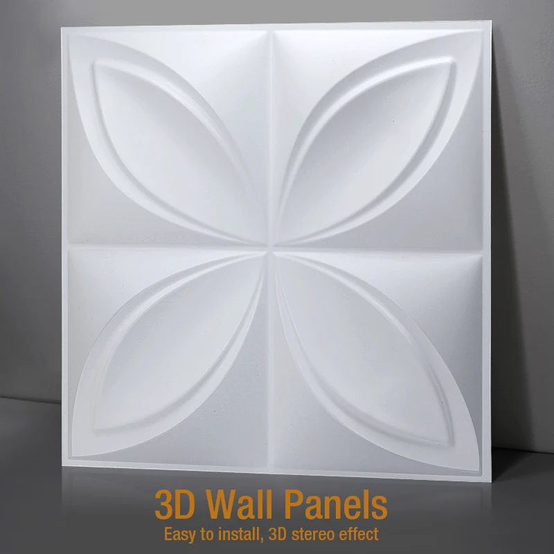 cobwe Plastic Molds for 3 D Panels  Plaster wall stone Form 3D decor wall panels 