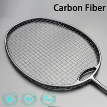 Ракетки для бадминтона 4U G4, светильник кие Натяжные профессиональные тенниски с ремешком для сумок, вес 30-32 фунта Ракетки для бадминтона 4U G4, светильник кие Натяжные профессиональные тенниски с ремешком для сумок, вес 30-32 фунта