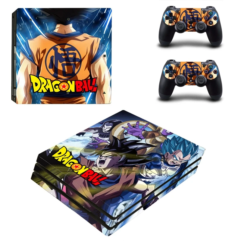 HOMEREALLY наклейка PS4 Pro Skin Dragon Ball Sun Goku на заказ Vinly Skin для Playstaion 4 Pro консоль и контроллер Skin Ps4 Pro