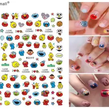 Мультфильм Тип лак для ногтей задний клей деколь декорации ногтей наклейки для ногтей Советы красоты