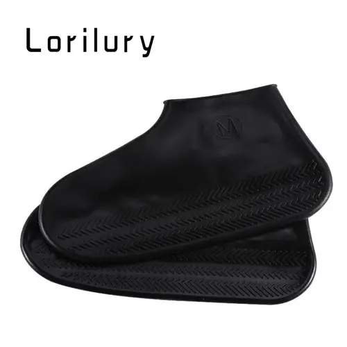 Silica Gel Cycling Waterproof Shoes Covers Unisex Reusable Children Walking Rain Cover Shoes Accessories - Image 8