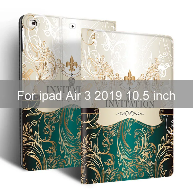 For Air 3 2019 Essidi кожаный чехол для ipad Air 3 2 1, умный чехол-книжка для планшета, защитный чехол-книжка для ipad Air 3 10,5 дюймов, новинка, чехол - Цвет: For Air 3 2019