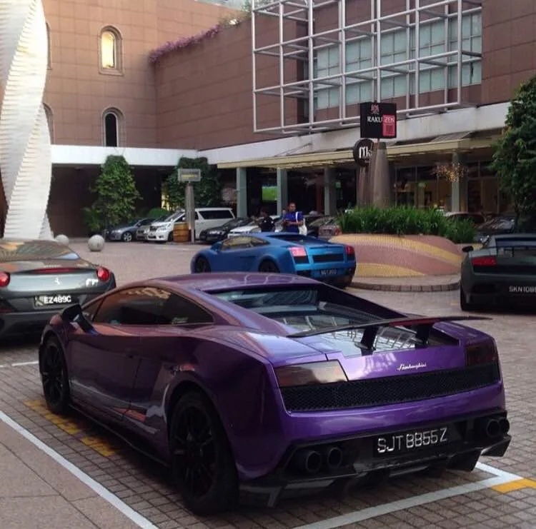 Подходит для Gallardo LP550 LP560 LP570 модифицированный Карбон волокно заднее крыло задний спойлер крыло