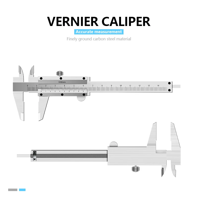Calipers Vernier Caliper 0-100mm Precision 0.02mm Stainless Steel Gauge Measuring Instrument Tools Micrometer wifi spectrum analyzer
