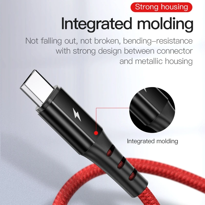 TOTU 3 в 1 USB кабель для мобильного телефона Micro usb type C кабель для зарядки iPhone кабель для зарядки Micro USB шнур для зарядного устройства