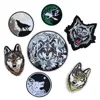 Wolf Patches for Clothing Iron-on Badges Dog Applique Decorative Tranfer Sticker For Cloth  Ironing Patch On Clothes Stickers ► Photo 1/6