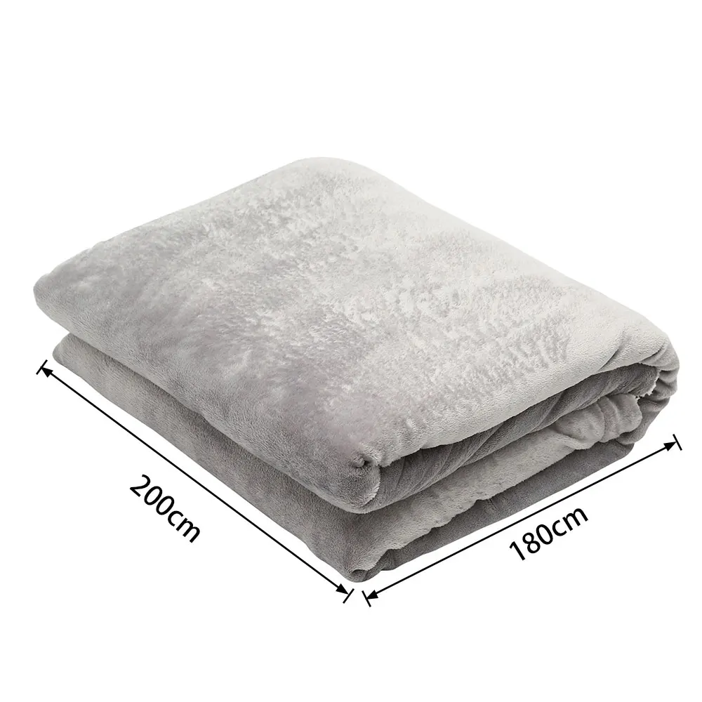 Winter Blanket Fleece Super Warm Soft Blankets Throw On Sofa Bed Cover Square