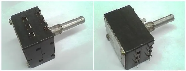 

2PCS/LOT potentiometer B200, Europe X2 axis long, 25 round shaft