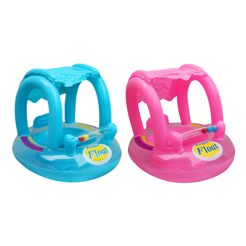 inflatable baby float boat with sunshade