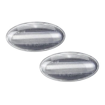 

2Pcs Car LED Side Marker Light Turn Signal Light Side Blinker for Peugeot 307 206 207 407 107 for Citroen C1 C2 C3