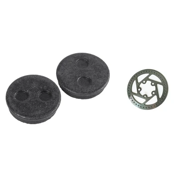 

3 Pcs for Xiaomi Mijia M365 Scooter Parts: 2 Pcs MTB Brake Pads Kit Skateboard Caliper Mountain Bike Bicycle & 1 Pcs Customize B