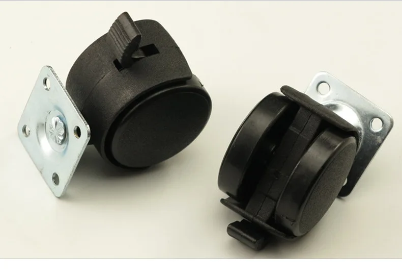 Furniture Caster Wholesale Universal Wheel Steering Wheel sofa lun zhuan yi lun Semi-cha gan lun with cha Universal Wheel