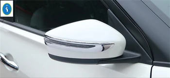 

Yimaautotrims Auto Accessories ABS Fit For Nissan Kicks 2016 - 2020 Side Door Rearview Mirror Decoration Strip Cover Trim
