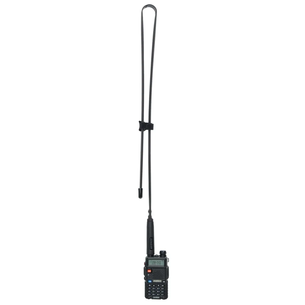 ABBREE Tri-band 144/222/435 МГц Тактический антенна для Baofeng BF-R3 UV-82T UV-5RX3 UV-82X3, BTECH UV-5X3 ветчина