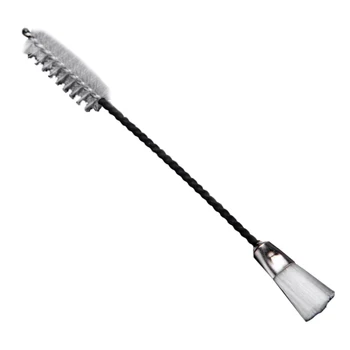 

Soft Cleaning Brush Sound Hole Cleaner with Double-ended for Sax Clarinet Oboe Flute Wind Instrument