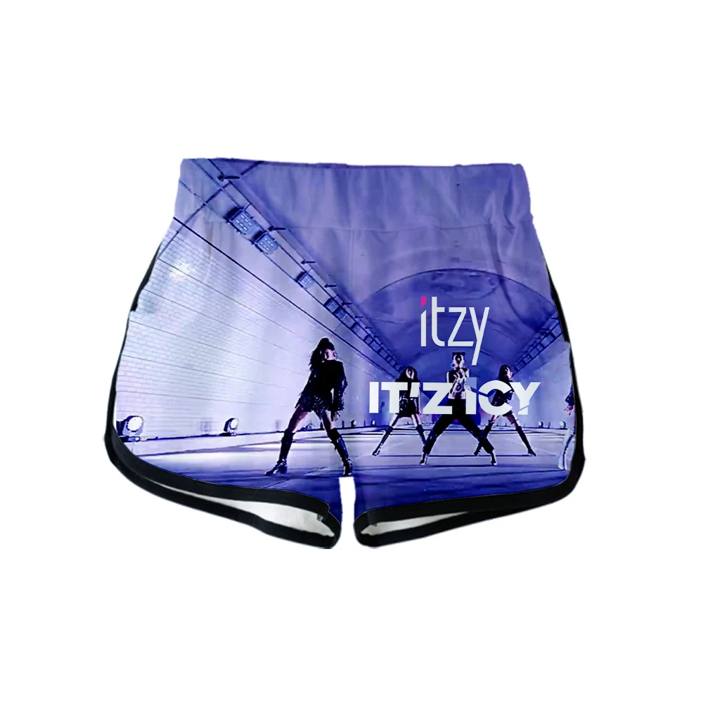 ITZY 3D печатных Для женщин шорты модные шорты в уличном стиле Новое поступление, горячая Распродажа для девочек Повседневная летняя одежда