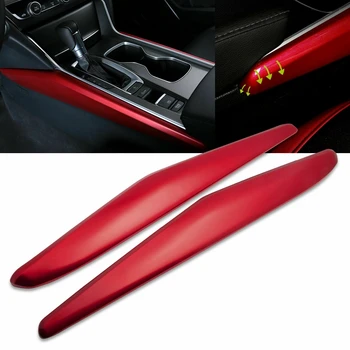 

Car Interior Red Luxury Console Gear Shift Panel Cover Trim for Honda Accord 2018 2019
