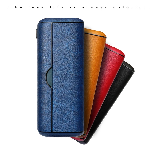 PU Leather Case for IQOS iluma Prime Storage Bag Full Protective Cover for  IQO iluma Prime