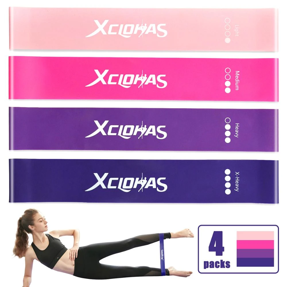 Xc Lohas Strength Resistance Bands Workout Training Fitness Yoga Pilates Bands Rubber Loops Customized Women Men Elastic Bands Resistance Bands Aliexpress