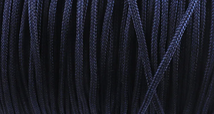 2 мм полипропиленовая веревка нейлоновая веревка ядро темно-синяя/темно-фиолетовая одежда линия браслет для альпинистов шнурок Открытый выживания DIY Инструменты