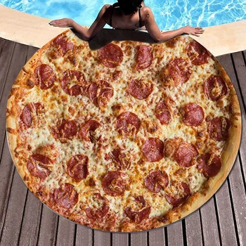 

Pizza Burrito Baby Blanket Flour Tortilla Swaddle Blanket Sleeping Swaddle Wrap Pizza