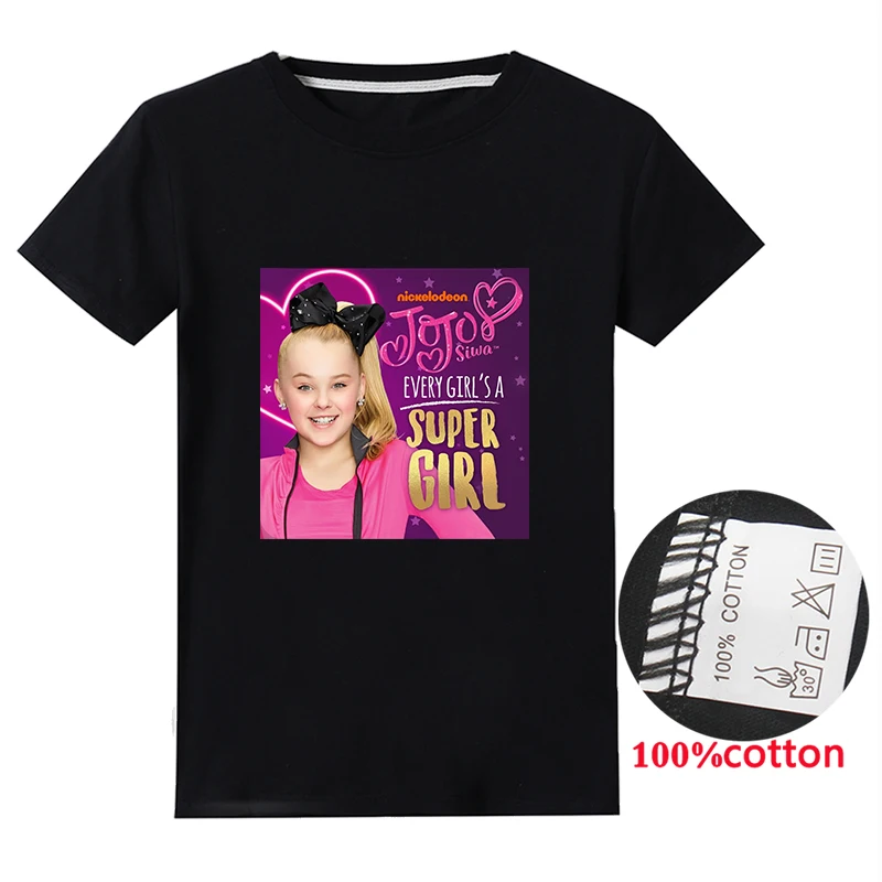 Новинка; Одежда для девочек; футболки JoJo Siwa; популярная детская одежда; хлопковая Футболка; топы; футболки для малышей; Рождественский Свитшот; толстовки; брюки; пальто