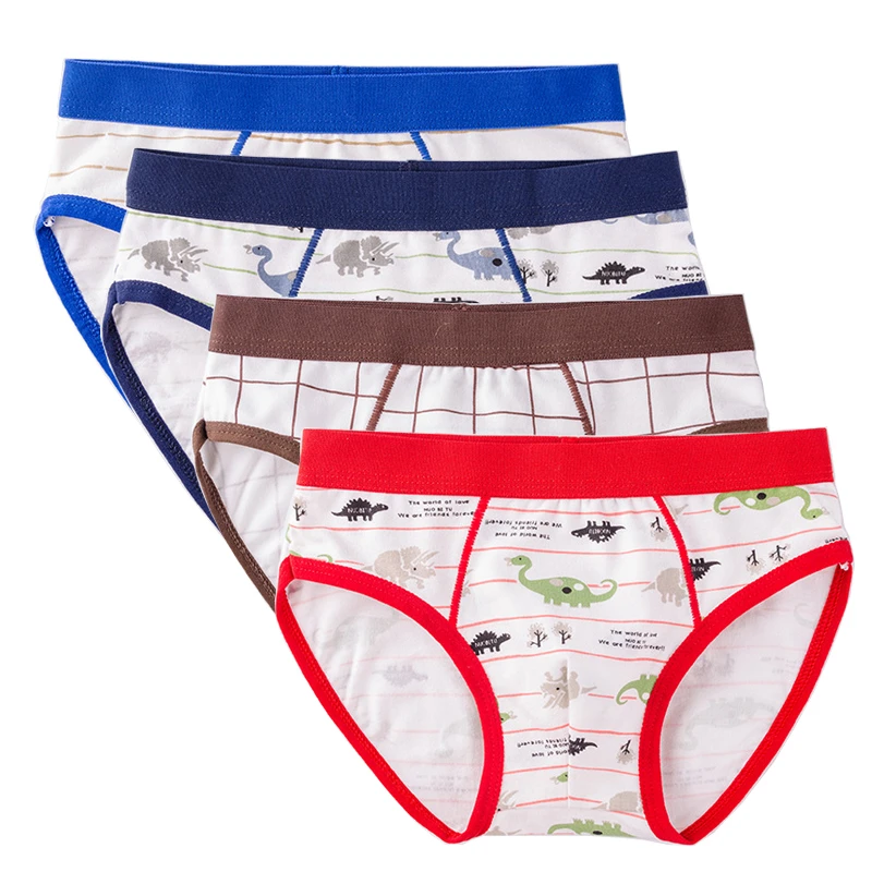 

2PCS/Lot Childrens Underwear Cute Panties For Boys 3-12T 100 Cotton Kids Boxers Breathable Child Panties Baby Briefs Teen Panty