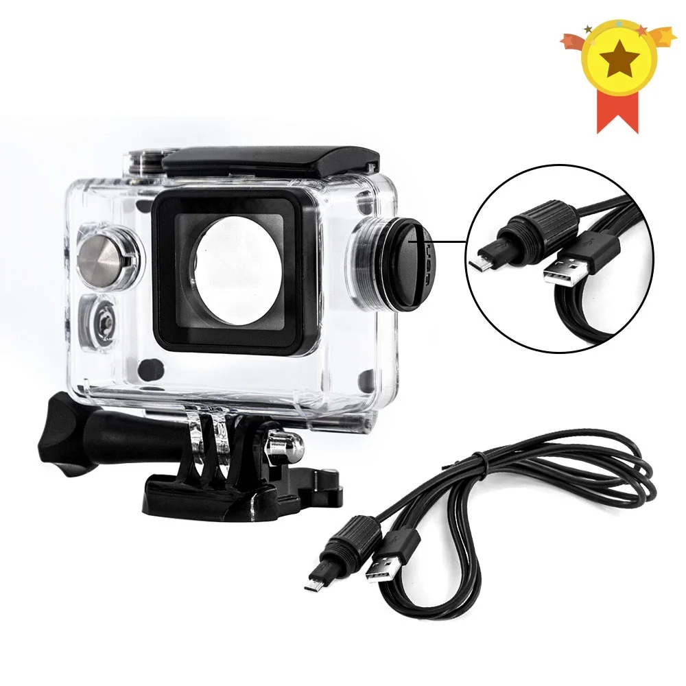 Go Pro Аксессуары для Gopro Hero 7/6/5/4/3 Eken H9 WiFi Sj4000 экшн Спортивная камера подводный