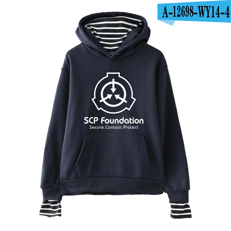FRDUN Scp основа принт поддельные две части толстовки горячая распродажа Осенние женские толстовки K-pops с капюшоном Harajuku размера плюс 4xl - Цвет: Picture color