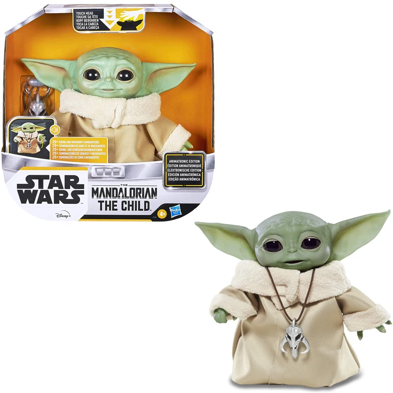 star wars the mandalorian talking plush