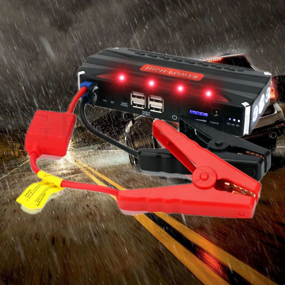 Продажа Мини Аварийный автомобильный стартер 12 В портативный внешний аккумулятор автомобильное зарядное устройство для бустера пусковое устройст...