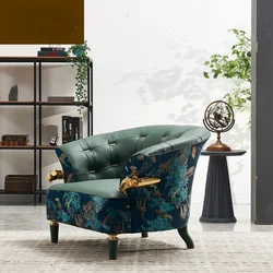 Armchair Modern Sofa Chair Single Seat Designer Luxury Hotel Leisure Chair