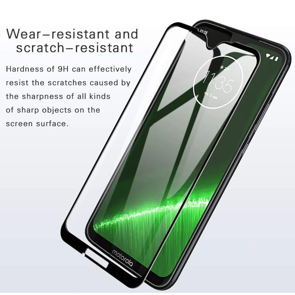 9D закаленное стекло для Motorola Moto E6 G6 Play E5 Plus Защита экрана P30 Note One G7 защитная