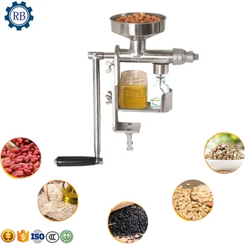 

1pc Manual Oil Pressing Machine Peanut Nuts Seeds Oil Press/Expeller Manual Oil Extractor Machine