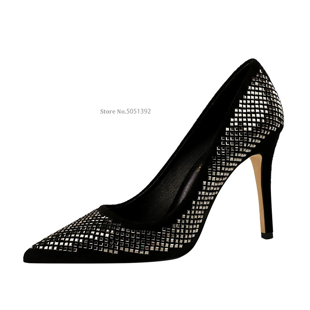 Sequined Bling Woman Pump 5