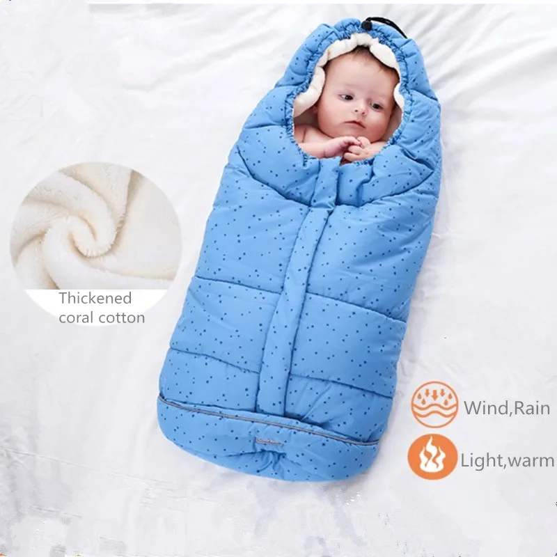 Orzbow/Детские спальные мешки; зимний теплый конверт для новорожденных; детская коляска; спальный мешок для малышей; детская коляска