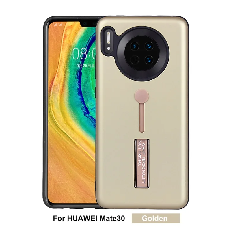 Роскошный чехол два в одном для Huawei Mate 30 внутренний мягкий Внешний жесткий с