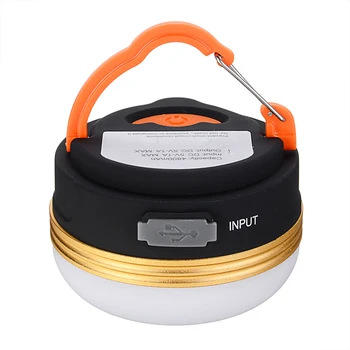 

USB Rechargeable Camping Lights 3W LED Portable Outdoor tents Light Emergency Light Hiking Night Hanging Lamp