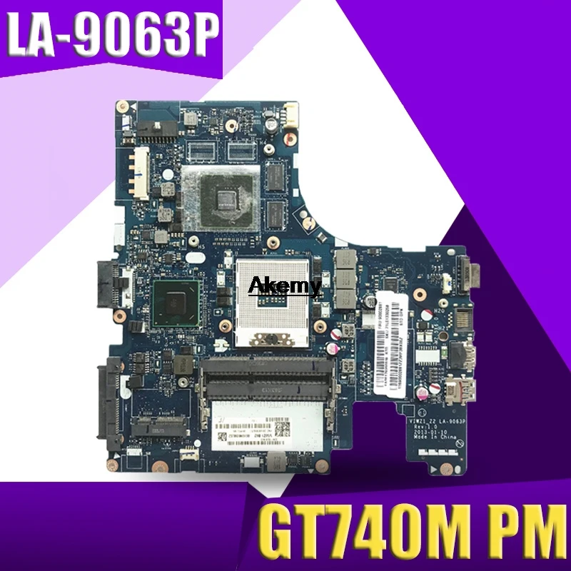 LA-9063P материнская плата для ноутбука lenovo Z400 VIWZ1-Z2 с GT740M оригинальная 100% тестовая