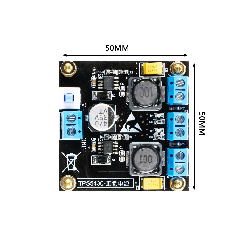 dual power supply 5v 12v 15v tps5430 02