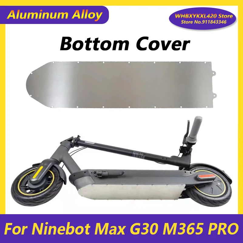 

Корпус для электрического скутера, алюминиевая защитная металлическая защитная пластина, Нижняя крышка для Ninebot Max G30 M365 PRO